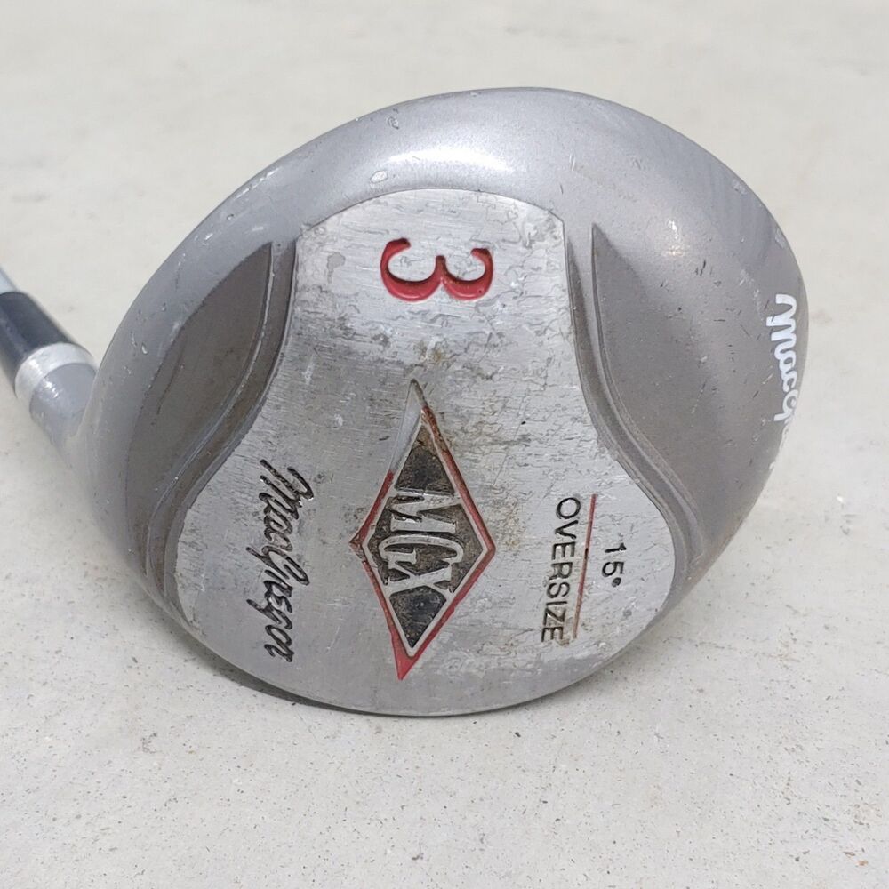 RH - MacGregor MGX Fairway 3 Wood - RIGHT HANDED Medium Firm Flex - Steel Shaft